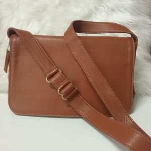 Vintage Coach Brown Leather Bag No.B7E 4928